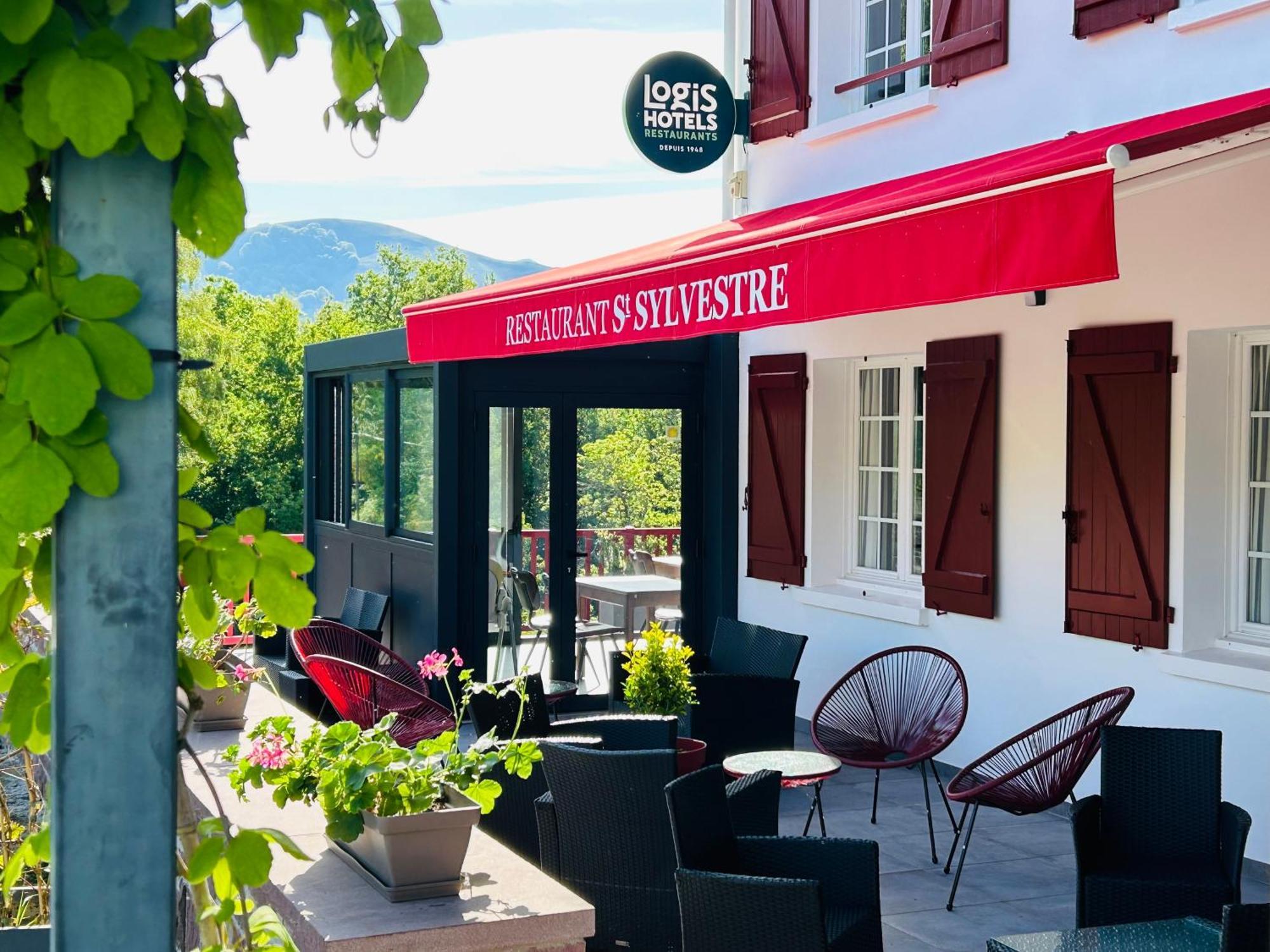 Logis Hotel St Sylvestre Aldudes Eksteriør billede